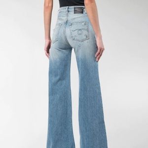 R13 RAEGAN WIDE LEG DENIM